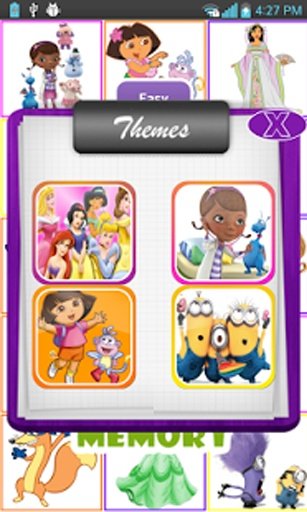 Matching Game for Kids: Cartoons截图7