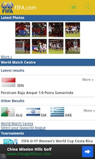 Piala Dunia FIFA.com截图10