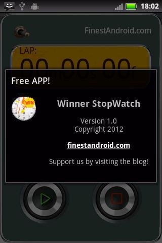 StopWatch - Winner StopWatch截图2