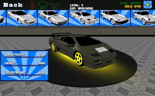 Nitrous Night Drag Race Online截图2