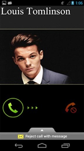 Louis Tomlinson 1D Calling App截图5