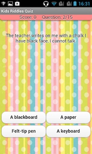 Kids Riddles Quiz截图1