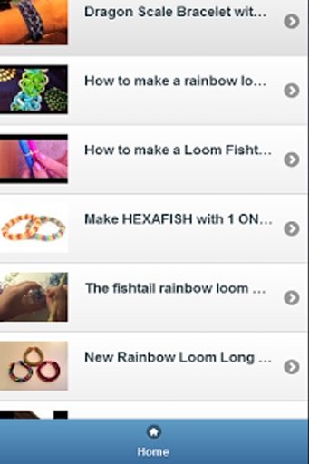 Making Fishtail Rainbow Bracelets Videos截图6