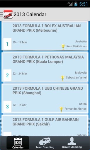 Formula 1 Race截图9