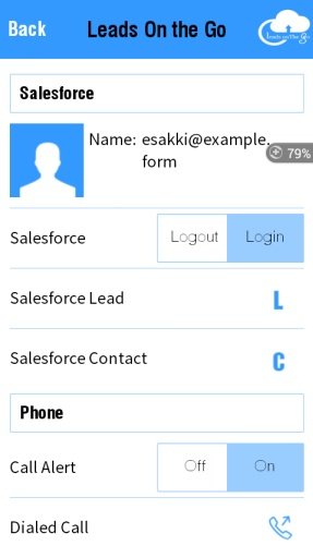 Salesforce Leads On The Go截图4