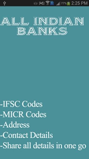 IFSC Codes截图4