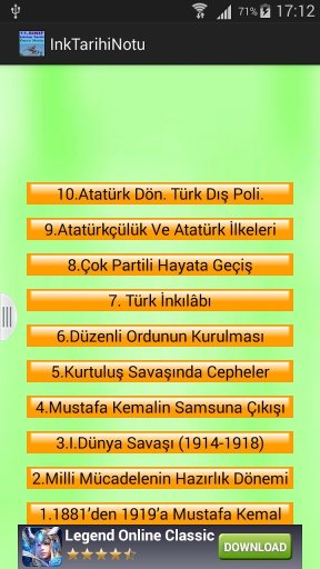 11 Sınıf inkılap截图1