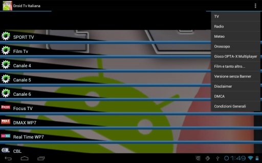 Droid Tv Italiana截图4