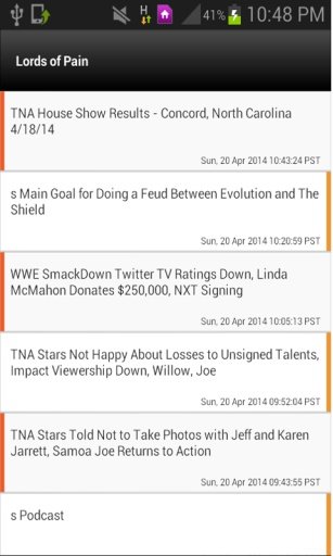 WWE NEWS截图3