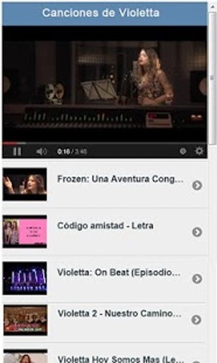 Canciones de Violetta截图4