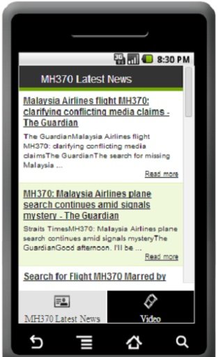 MH370 Latest News截图1