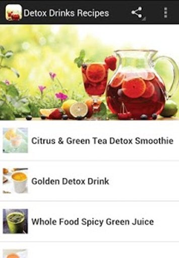 Detox Drinks Recipes截图2