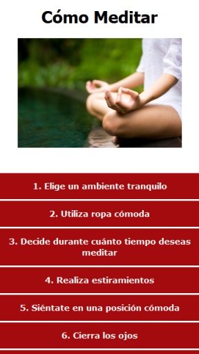 C&oacute;mo Meditar截图3