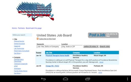 United States Job Board截图3