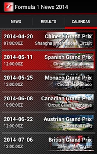 Formula 1 News 2014截图3