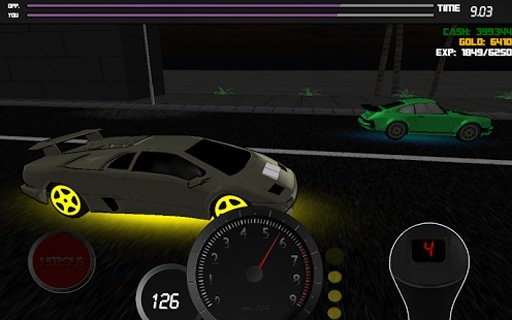 Nitrous Night Drag Race Online截图3