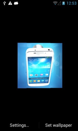 Smart SamsungS4 Zoom Cube LWP HD截图4