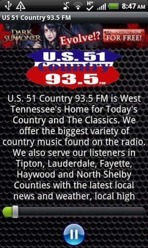 US 51 Country 93.5 FM截图1