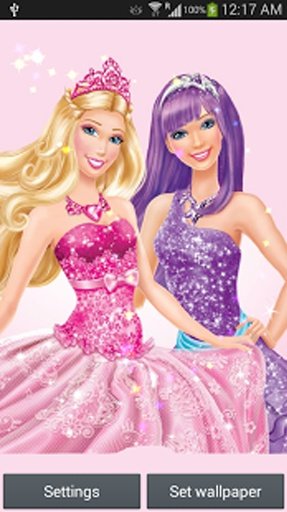 Barbie Princess Live Wallpaper截图8