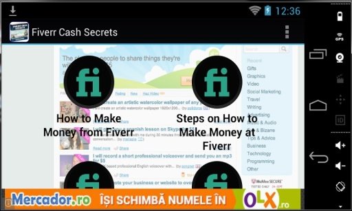 Fiverr Cash Secrets截图2