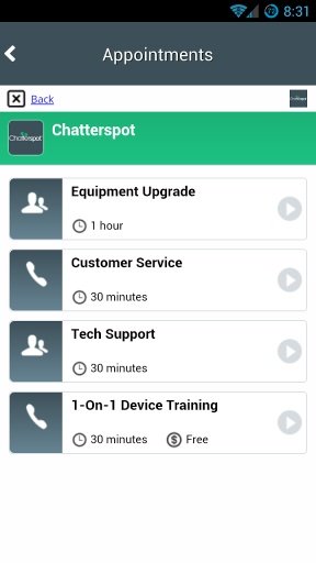 Chatterspot Wireless App截图2