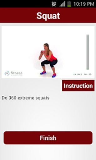 30 Day Extreme Squat Challenge截图2