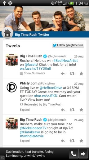 Big Time Rush FanFront截图5