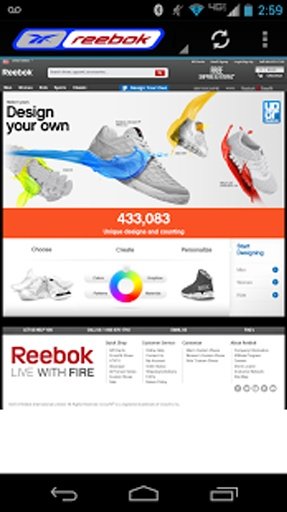 Reebok Outlet Pro截图4