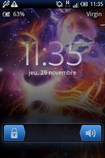 Galaxy Lion LWP Magic Effect截图1