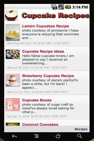 Cupcake Recipes+截图3