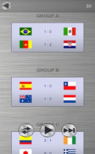 World Cup 2014 Simulation Game截图11