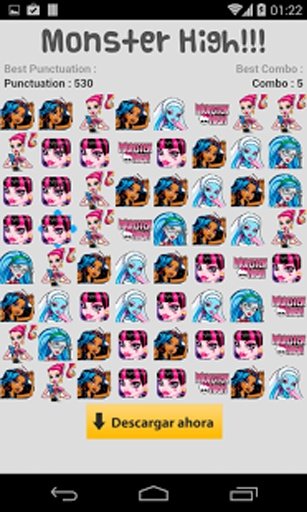 Monster High puzzle Game截图2