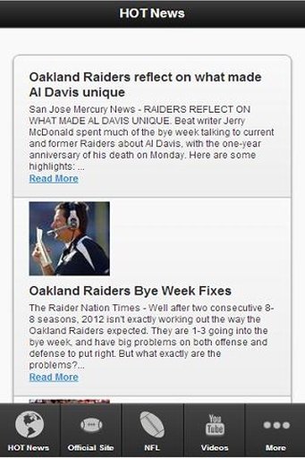 Oakland Raiders News Pro截图2