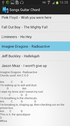 Songs Guitar Chord截图3