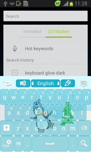 冬天快乐键盘截图1