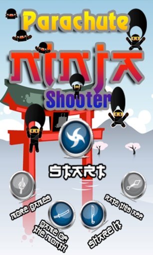 Skydiving Parachute Shooter HD截图2