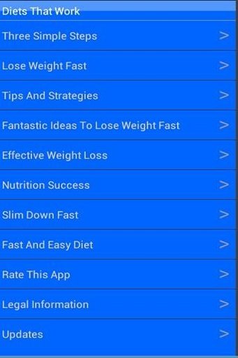 Diets That Work Fast截图1