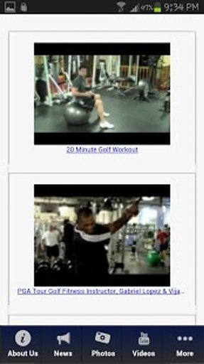 Golf Exercises截图5