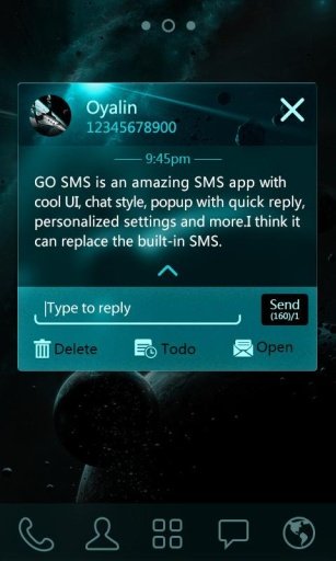 GO SMS PRO OUTER THEME EX截图8