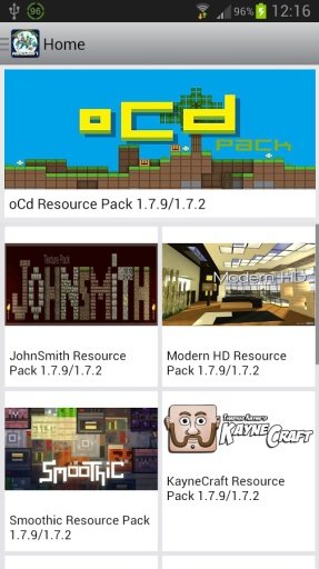 Resource Packs Minecraft PC截图5