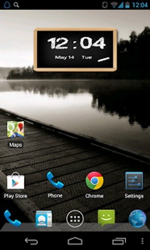 Flyer Clock Skin Blackboard截图2