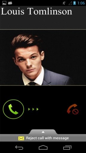 Louis Tomlinson 1D Calling App截图9