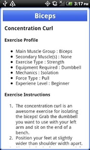 Biceps &amp; Triceps Workouts截图9