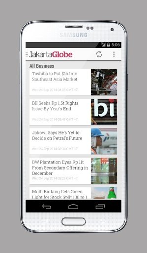 Jakarta Globe Touch截图4