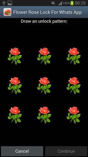 Flower Rose Lock Whats App截图1