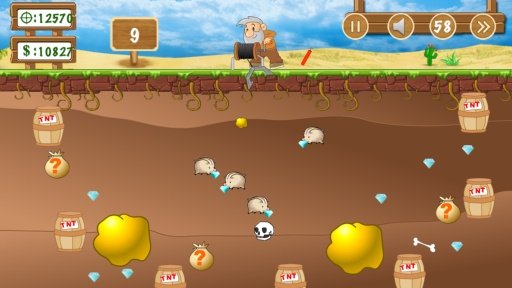 Gold Miner Classic HD截图1