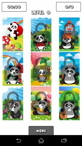 Panda Puzzle Game For Kid截图1