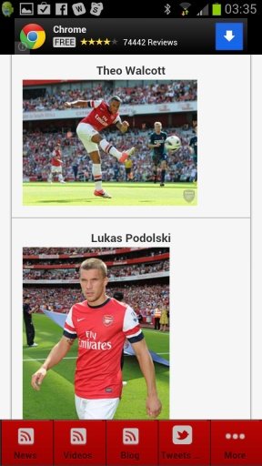 Fc Arsenal News截图6