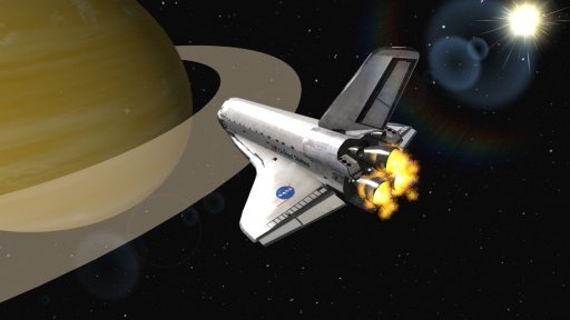 Space Simulator Planet Flight截图5