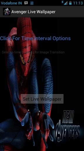 Avenger Live Wallpaper截图2